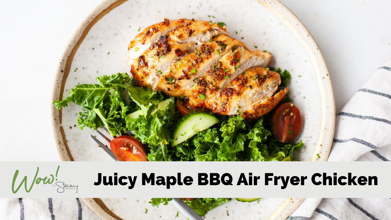 Image of Juicy Maple BBQ Air Fryer Chicken