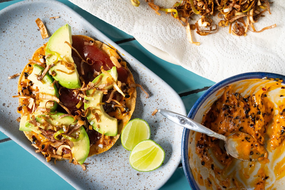 Tostada de atún