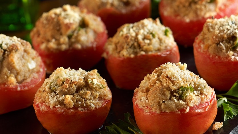 Image of Cheese Stuffed Tomatoes – The Appetizer That Stuffs It