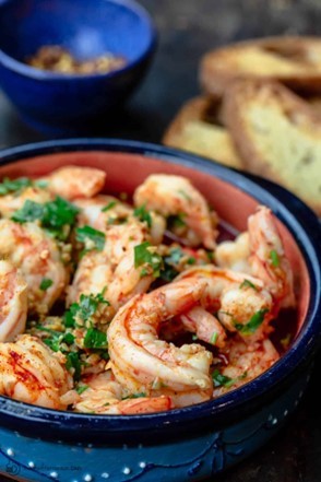 Image of Gambas al Ajillo (Spanish Garlic Shrimp)