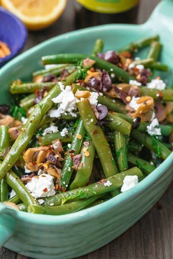 Image of Greek Green Bean Salad Recipe