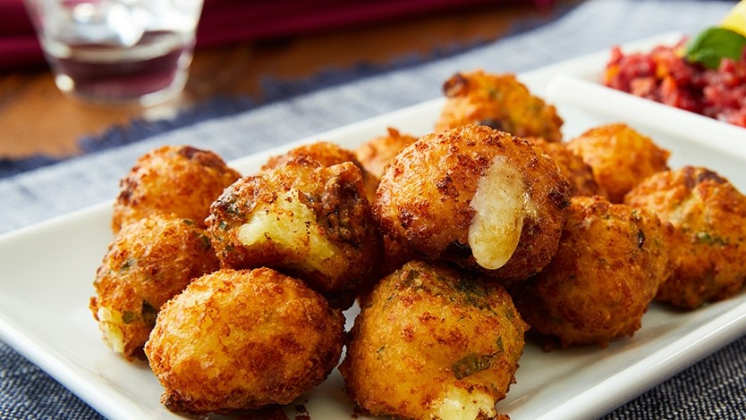 Image of Cooper® Cranberry Fried Cheese Balls – They Double in Size
