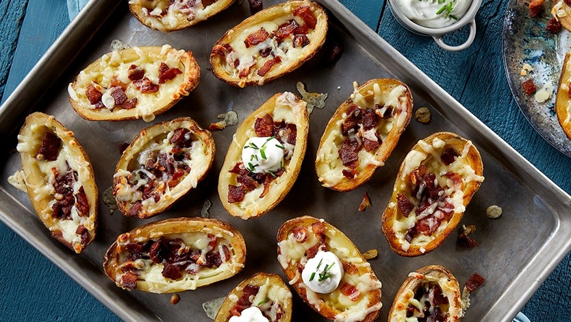 Image of Cooper® Sharp Cheesy Bacon Potato Skins