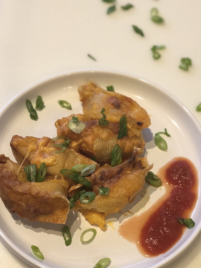 Chicken Pasta Tacos