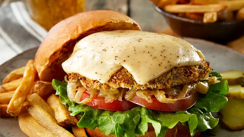 Image of Cooper® Air Fryer Portobello Mushroom Burger (We're OBSESSED)