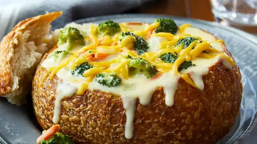 Image of Cooper® Sharp Cheesy Broccoli Soup in Bread Bowls