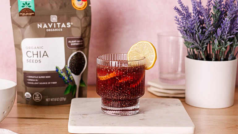 Image of Chia Berry Fresca Recipe