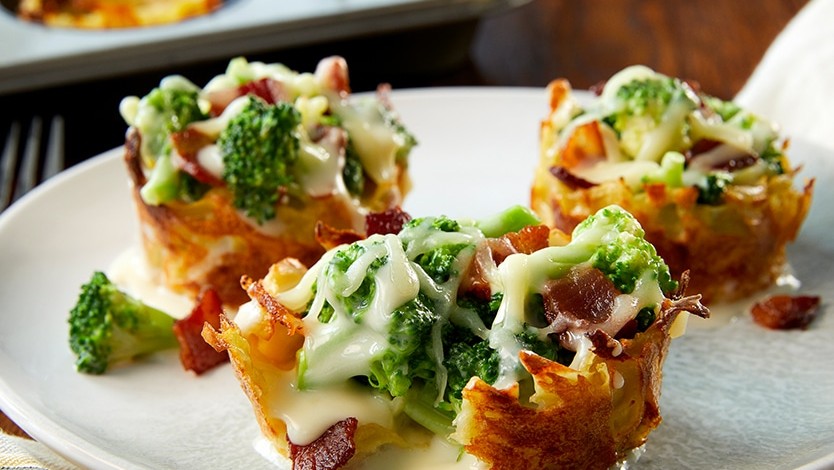 Image of Cooper® Broccoli and Cheese Potato Baskets Go Extra with Bacon