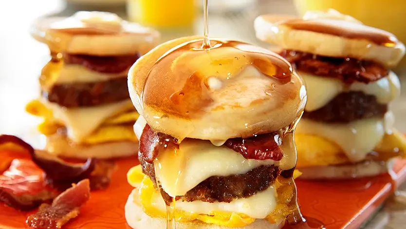 Image of Should this Cooper® Pancake Breakfast Sandwich Win a [Nobel Prize] Award?
