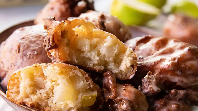 Image of Cooper® Glazed Cheese and Pear Fritters