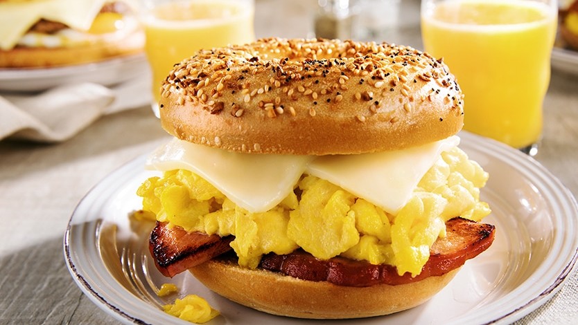 Image of Cooper® The Everything Bagel Sandwich to Kickstart Morning (No Coffee)