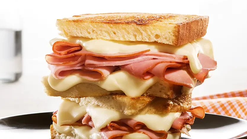 Image of Hot Ham and Cooper® Cheese Sandwich