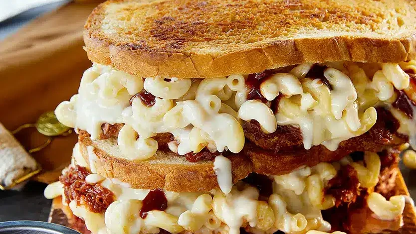 Image of Cooper® Sharp BBQ Mac & Cheese Grilled Cheese Sandwich