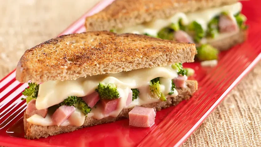 Image of Cooper® Broccoli and Ham Grilled Cheese