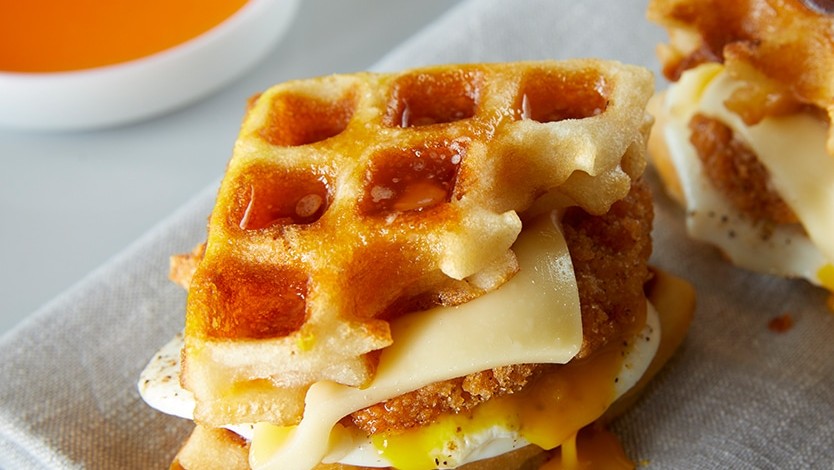 Image of Cooper® Chicken and Waffle Sandwich? The Ideal Pair of Savory & Sweet