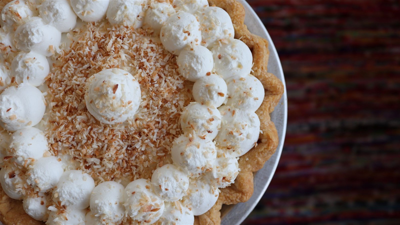 Coconut Custard Pie