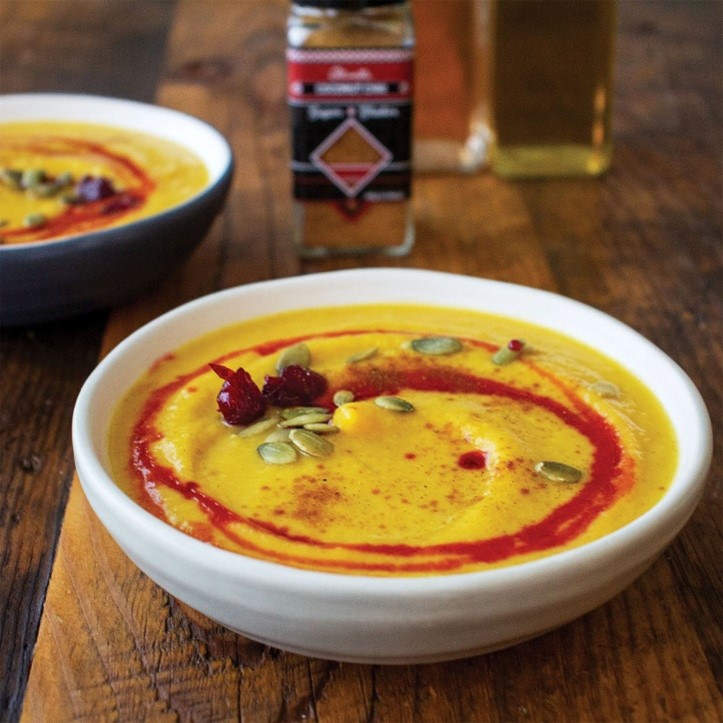 ROASTED BUTTERNUT SQUASH SOUP