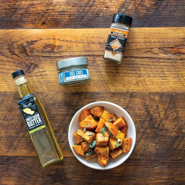 SAGE BROWNED BUTTER SWEET POTATOES