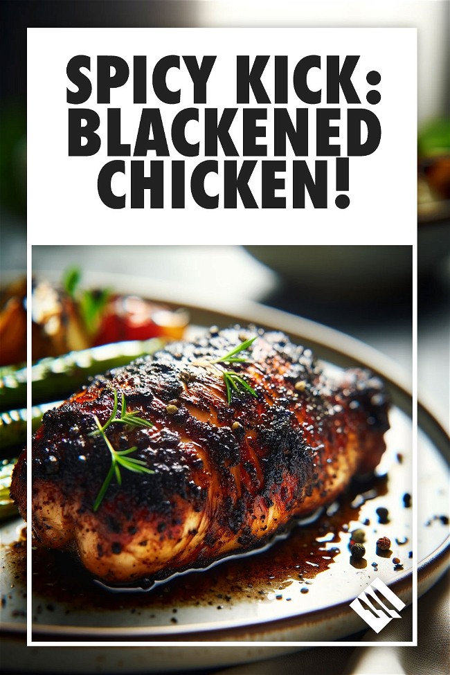 Image of Blackened Chicken with a Spicy Kick