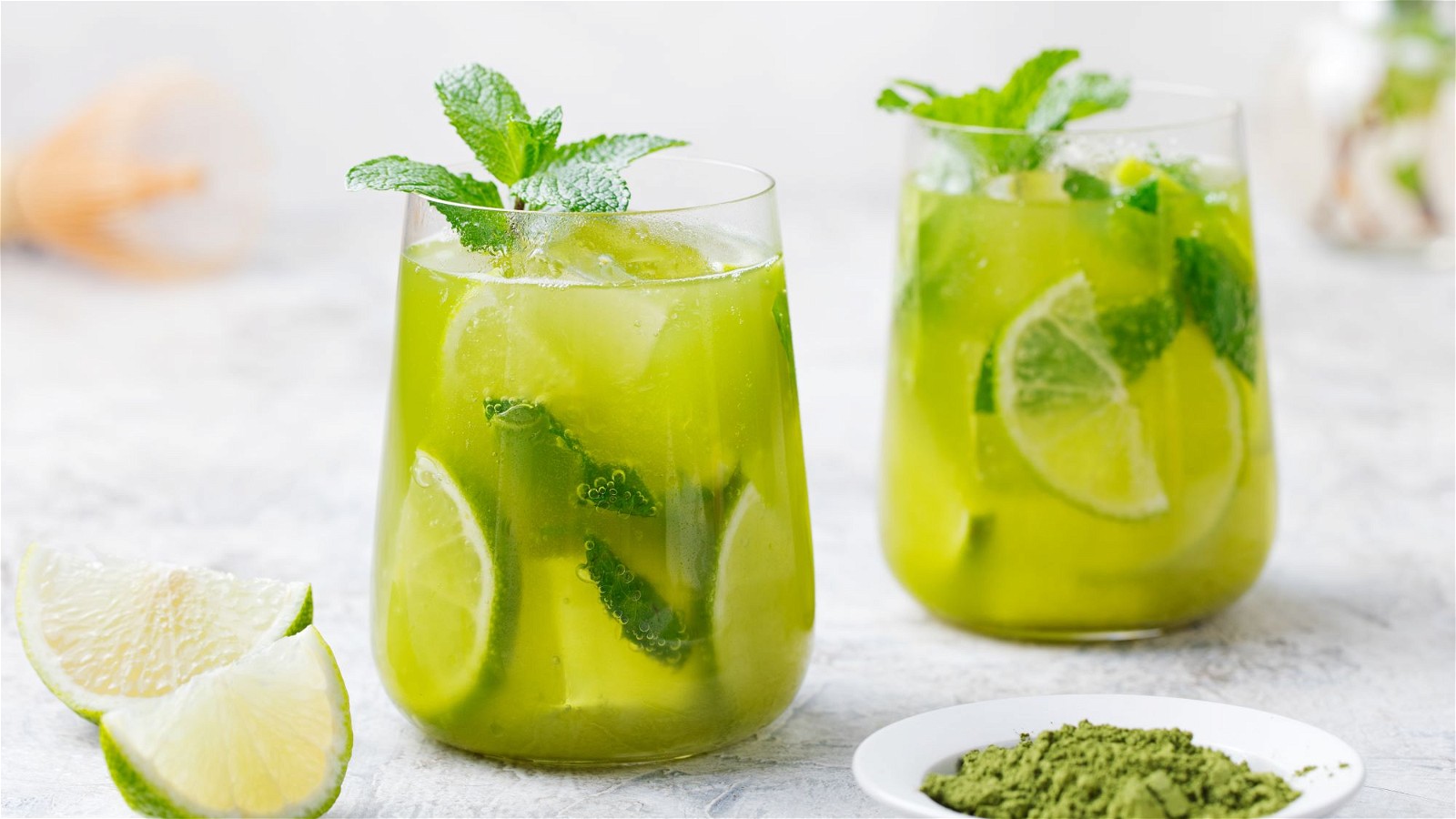 Image of Alkoholfreier Matcha-Energy-Cocktail