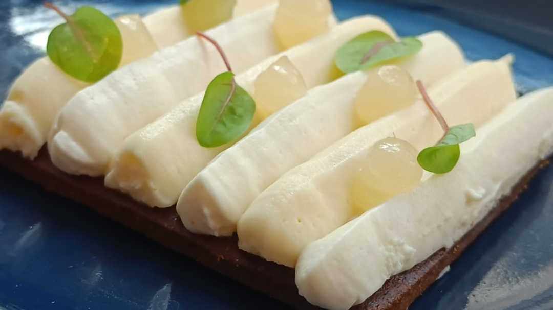 Image of Recette Tarte au yuzu et kinako 