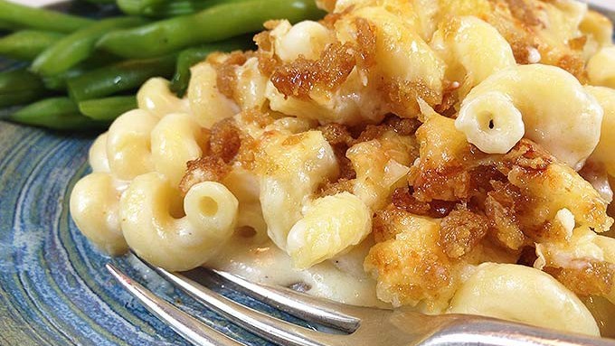 Image of White Cheddar and Gruyère Mac and Cheese