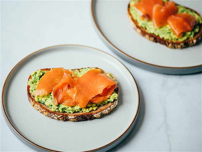 Image of Smoked Salmon Avocado Toast Recipe