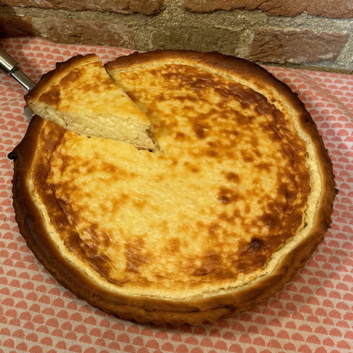 Limburgse vlaai or sweet rice pie