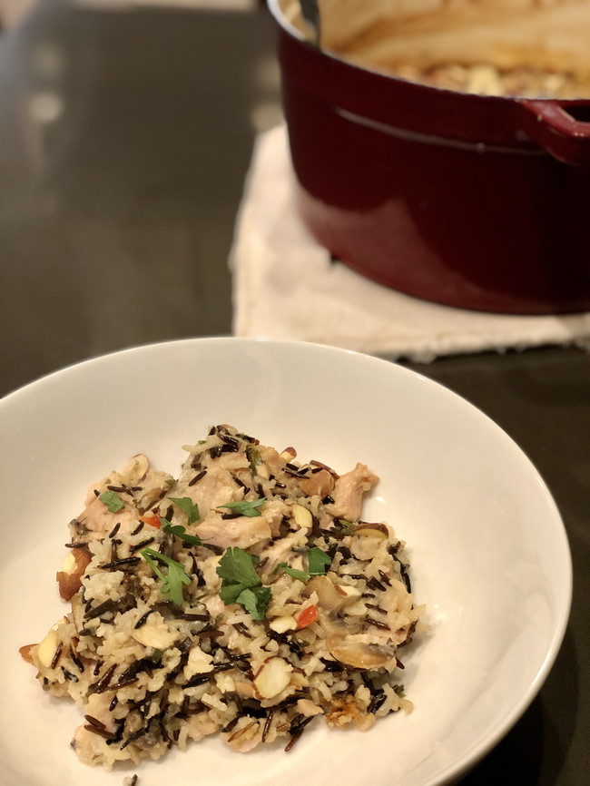 Wild Rice & Turkey Casserole