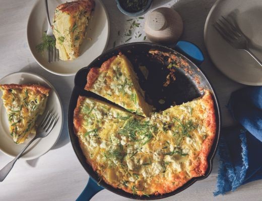 Image of Potato and Spring Pea Frittata