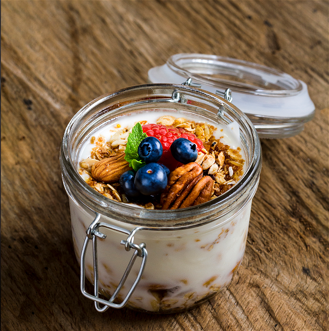 Image of Overnight Oats mit OPC Aronia-Pulver
