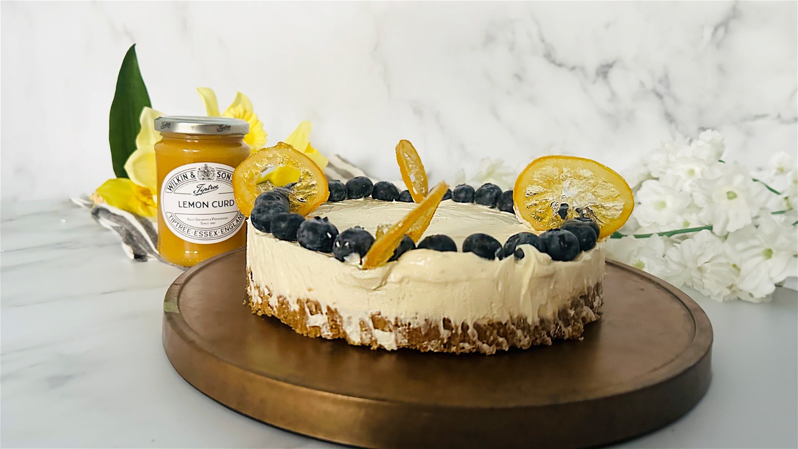 Image of Sally's Lemon Curd Cheesecake