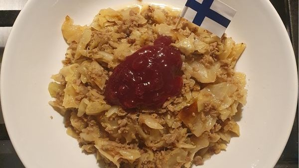 Image of Finnish Cabbage Casserole recipe (Kaalilaatikko)