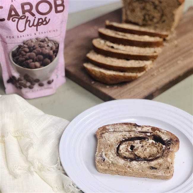 Image of SOURDOUGH CINNAMON CAROB RAISIN BREAD