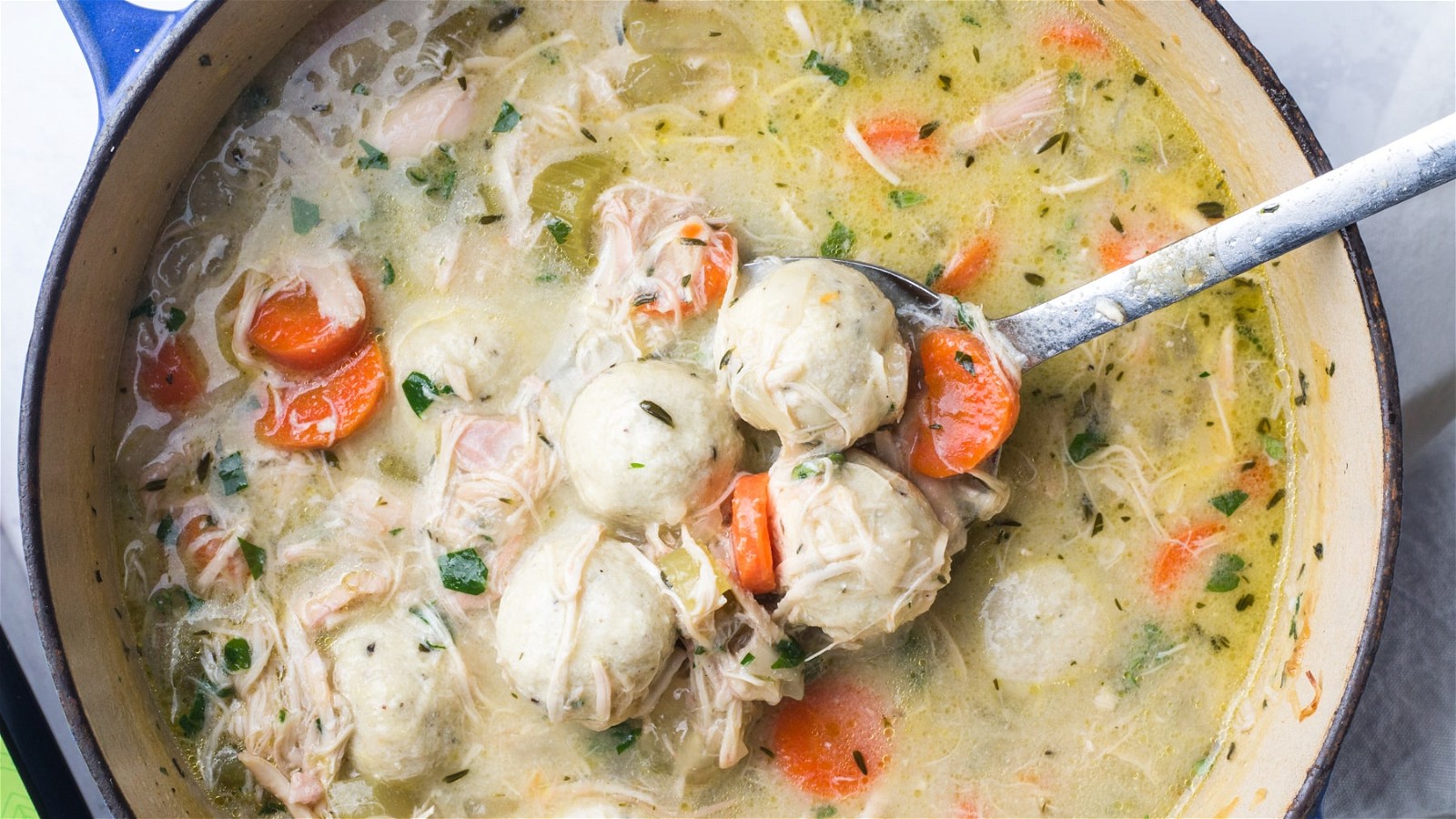 Image of Chicken and Dumpling Soup