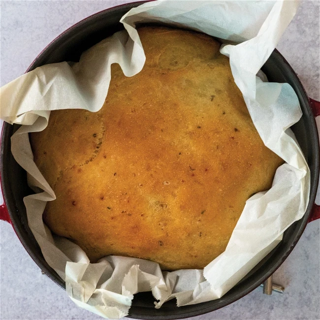Savory Dutch Oven Bread 