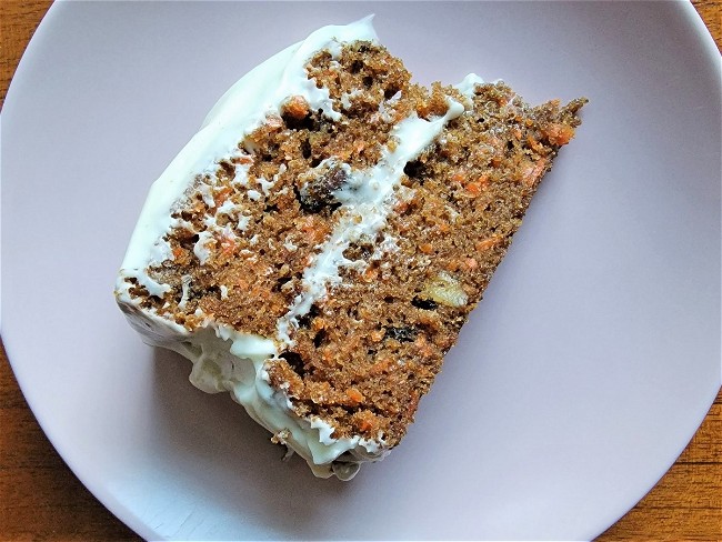 Image of Carrot Cake with Whole Red Fife and Einkorn Flour