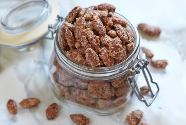 Image of Chocolate Collagen Cinnamon Pecans Recipe
