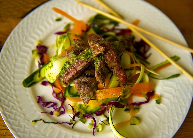 Image of Vietnamese Bison Steak Salad