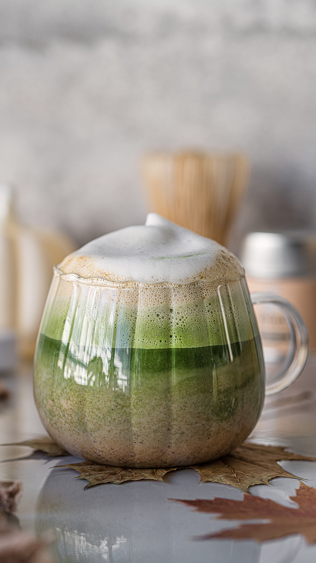 Matcha Pumpkin Spice Latte