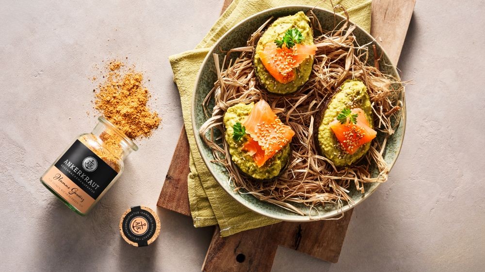 Image of Lachs mit Avocadocreme