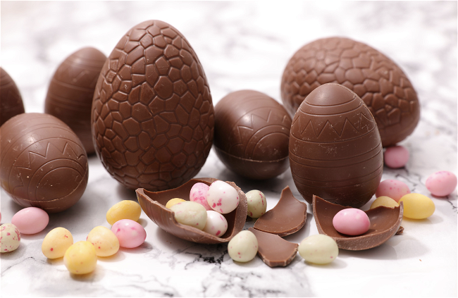 Image of Recette des Œufs de Pâques en Chocolat 