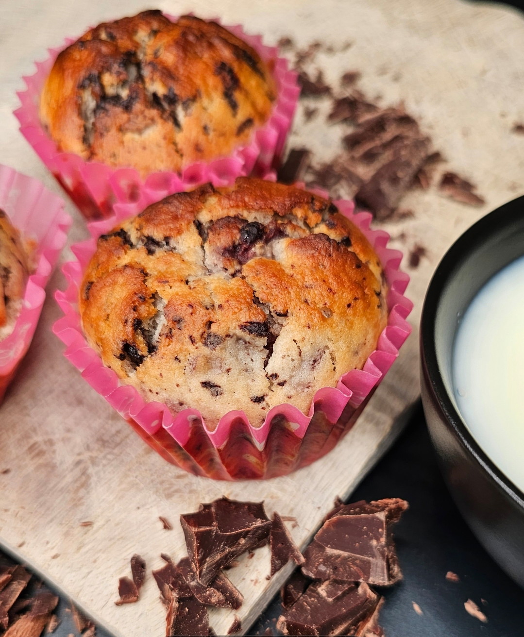 Saftige Buttermilch-Kirsch-Muffins
