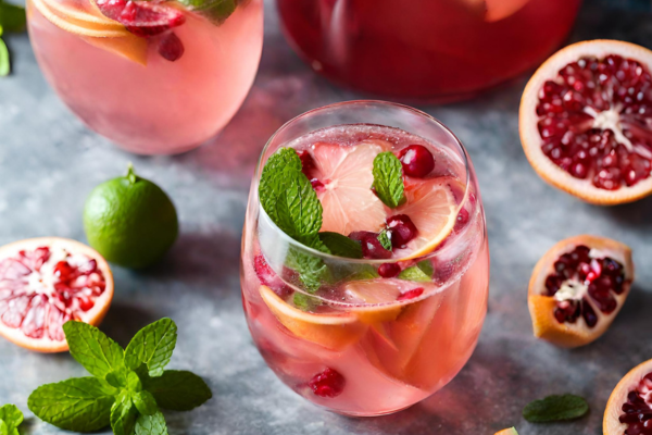 Image of Pink Champagne Sangria