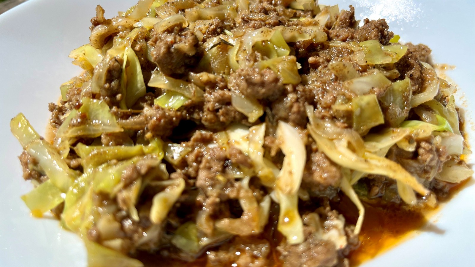 Image of Ground Mince with Cabbage