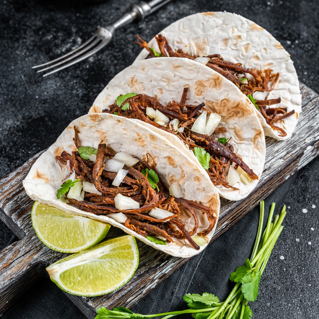 Image of Slow Cooked Whiskey BBQ Tacos