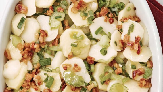 Image of Potato Salad with Crispy Pancetta