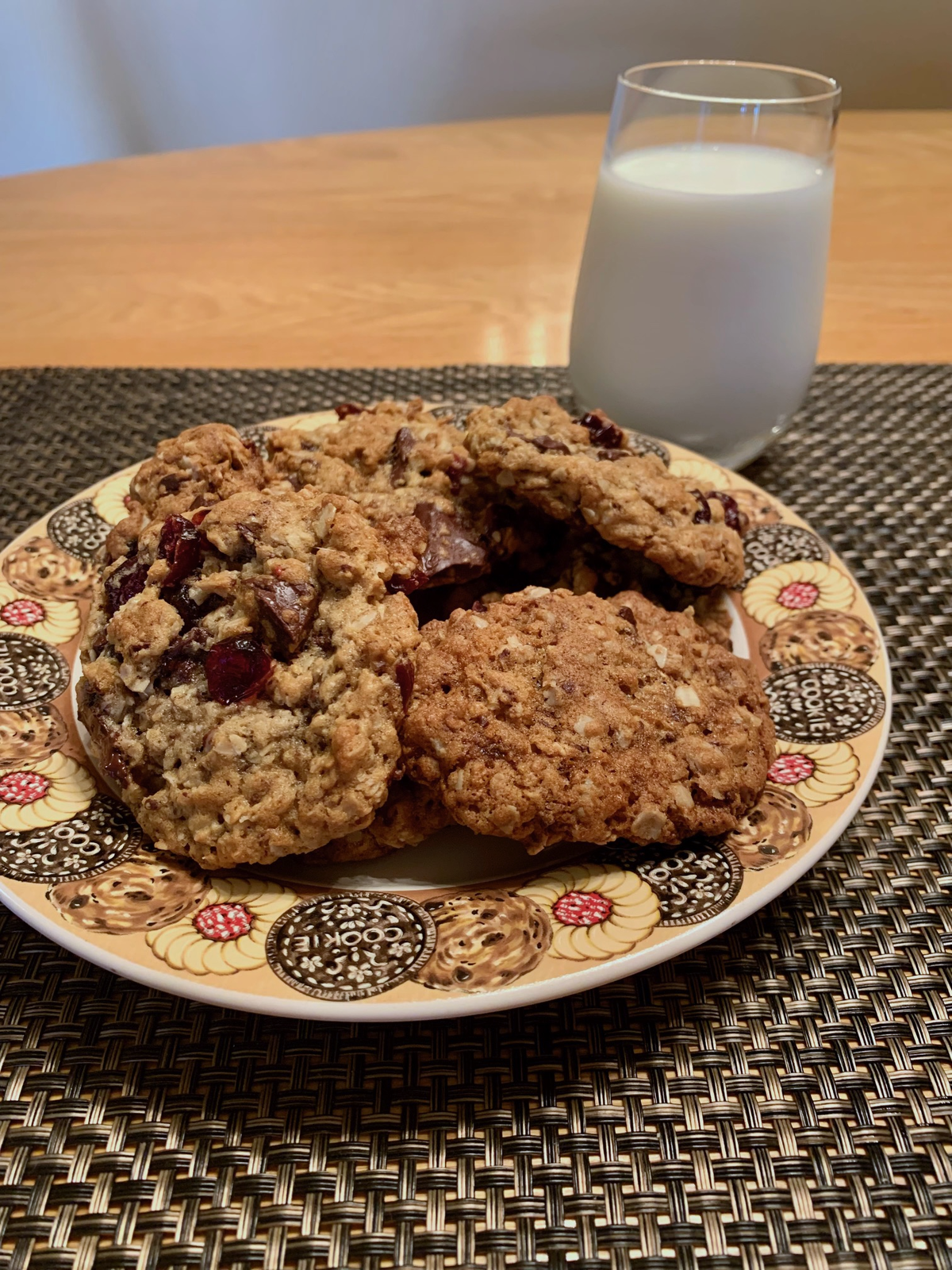 Cranberry Chocolate Cookies