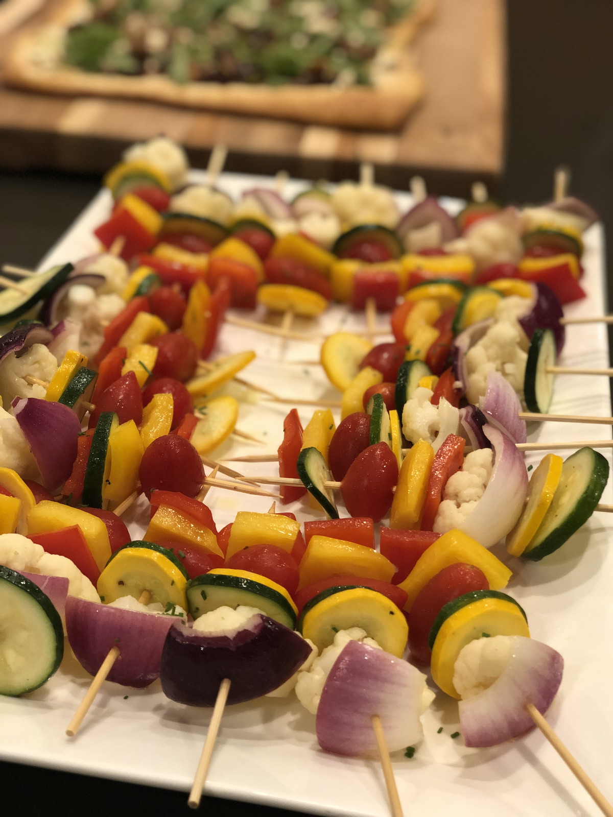 Marinated Veggie Skewers