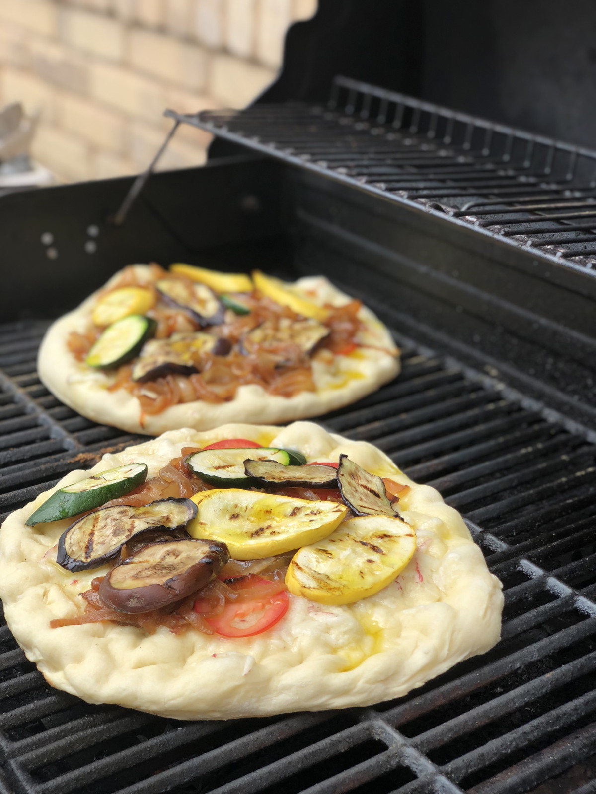 Grilled Pizza